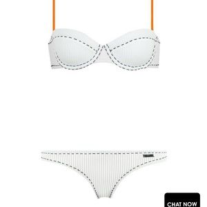 TRIANGL White Bikini Lights Out Milky Way